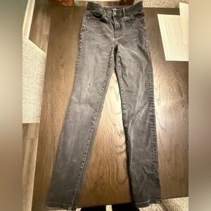 American Eagle Outfitters Luxe Stretch Jeans in Black/Dark Gray